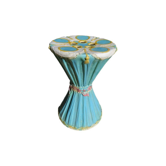 Antique majolica seat by George Jones