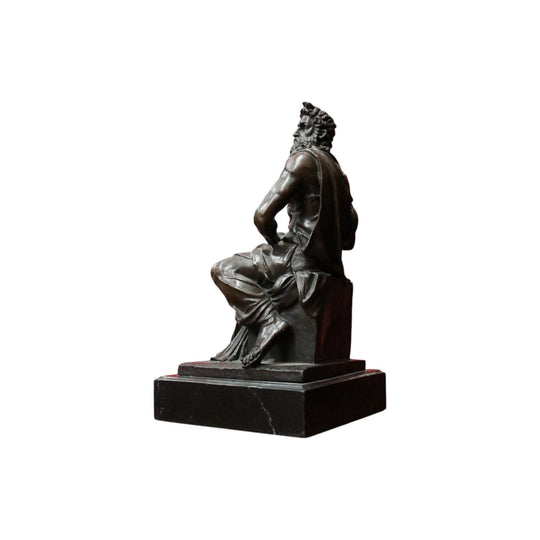 Antique Marble and Bronze - Michael Angelo's depiction of Mosses, Tables of Law.