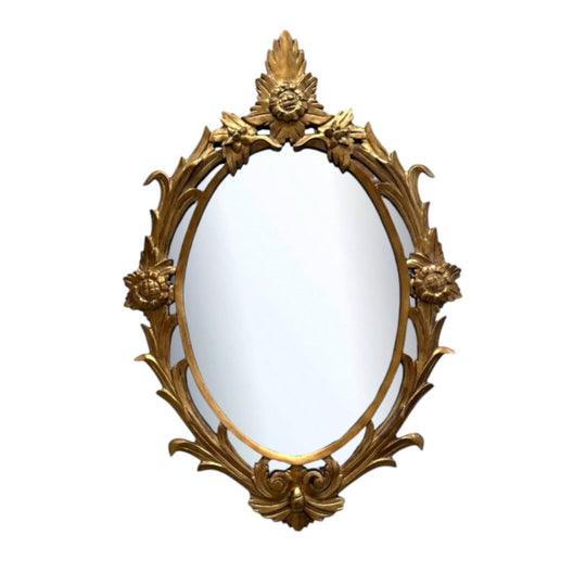 Antique Napoleon III Style Gilt Mirror