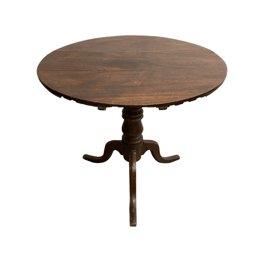 Antique Oak And Mahogany Vigneron Wine Table