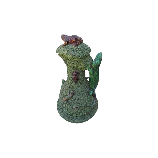 Antique Portuguese Palissy majolica ewer