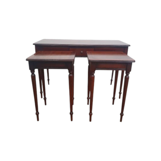 Antique Set of 3 Nesting Side Tables