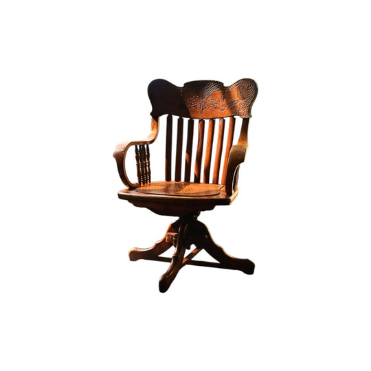 Antique Sheboygan Captain's chair