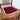 Antique Spindle Back Chair with Red Velvet Seat | Bazaa | Designer, Vintage and Antique Furniture