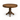 Antique Teak Round Pedestal Dining Table Rustic Colonial Timber 90cm | Bazaa | Designer, Vintage and Antique Furniture