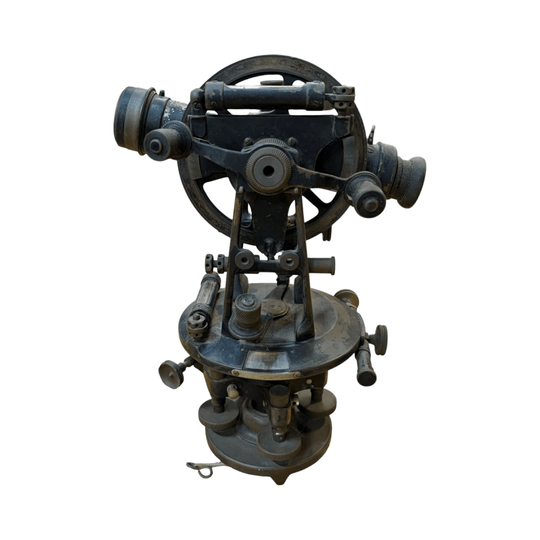 Antique Theodolite, a precision surveying instrument.