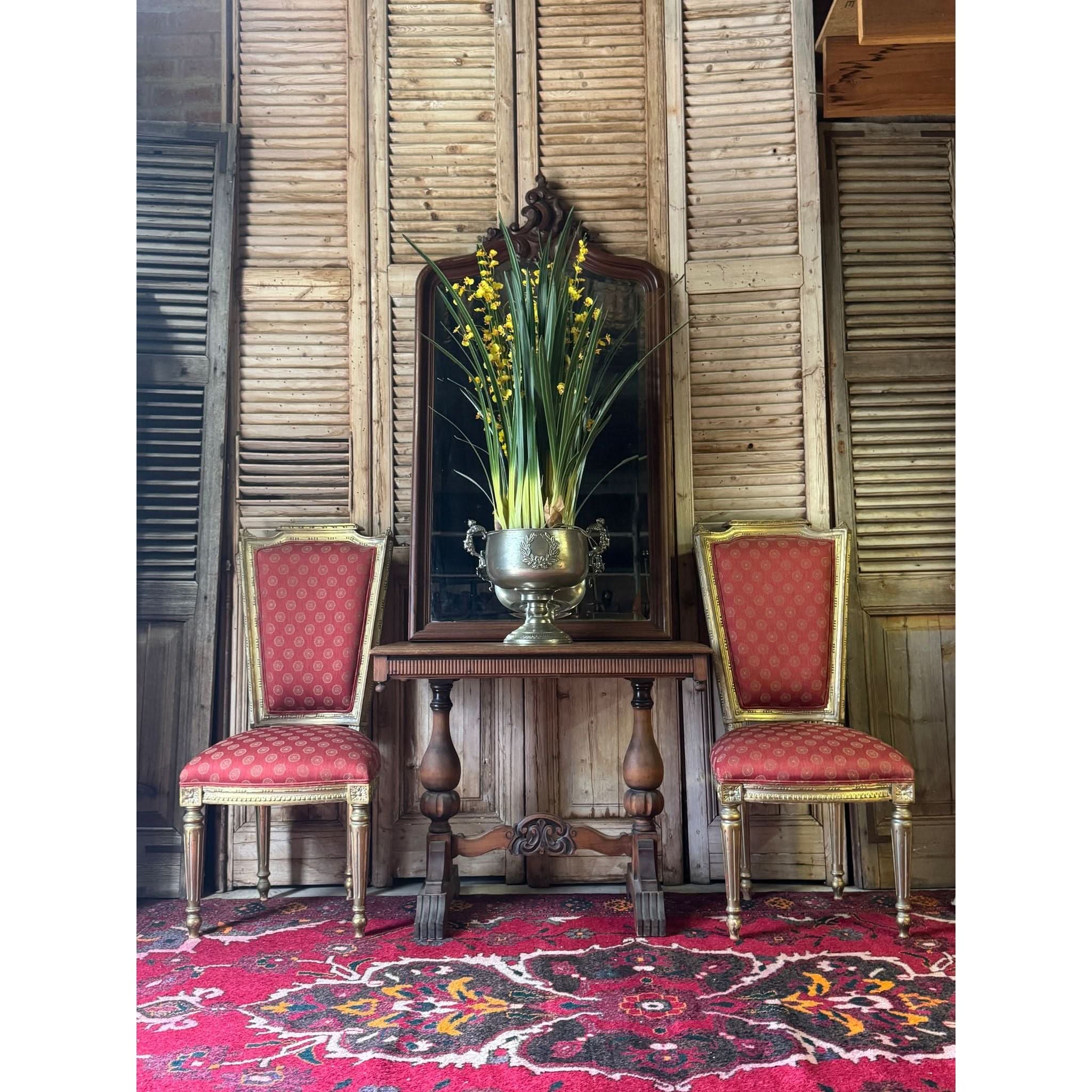 Antique Victorian Carved Timber Mantel Mirror | Bazaa | Designer, Vintage and Antique Furniture