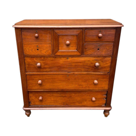 Antique Victorian Cedar Chest of Drawers