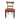 Antique Victorian Mahogany Dining Chair Striped Upholstery | Bazaa | Designer, Vintage and Antique Furniture