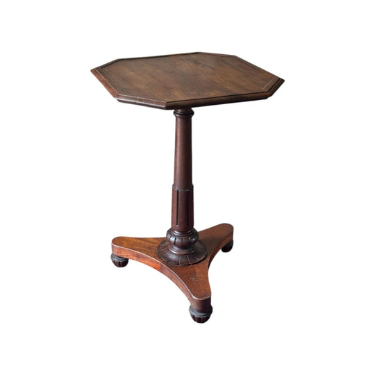 Antique Victorian Mahogany Lamp Table