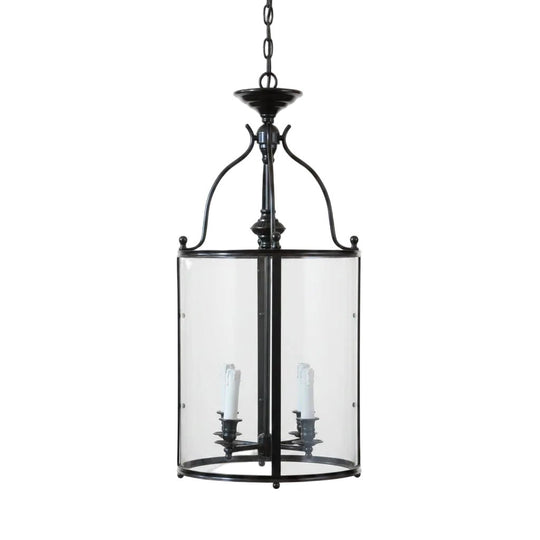 "Arles" Blackened Brass Lantern