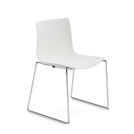 Arper catifa 46 White gloss Back