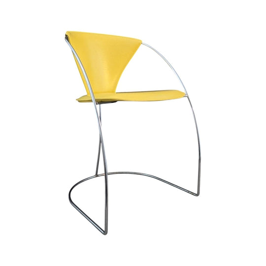 Arrben Italian Chrome and Leather Chairs