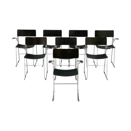 Arrben Sultana Dining Chairs. Set of 8, priced individually. Italy