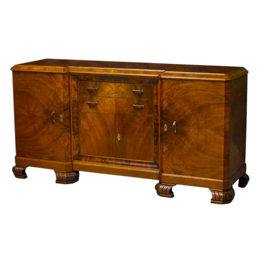 Art Deco American Buffet with Bakelite Handles