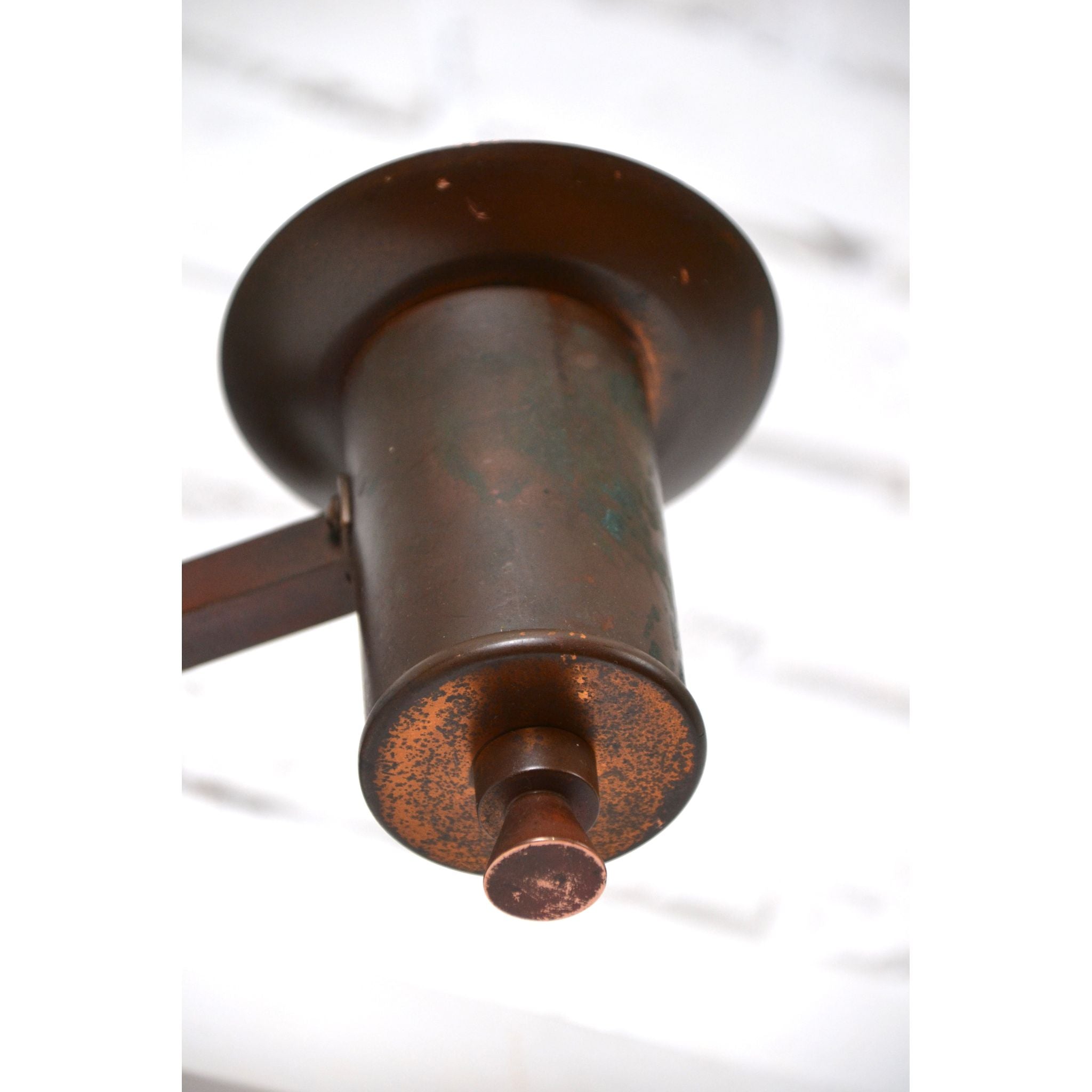 Art Deco / Decorative Arts copper banded wall sconce 1920s *Rare | Bazaa | Designer, Vintage and Antique Furniture