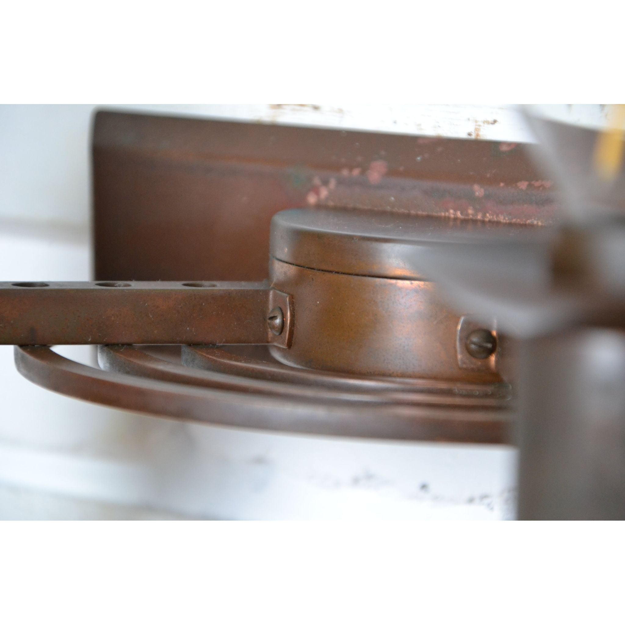 Art Deco / Decorative Arts copper banded wall sconce 1920s *Rare | Bazaa | Designer, Vintage and Antique Furniture