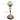 Art Deco 'Diane' copper lamp wide base w/Original glass Green stepped shade 1930s | Bazaa | Designer, Vintage and Antique Furniture