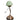 Art Deco 'Diane' copper lamp wide base w/Original glass Green stepped shade 1930s | Bazaa | Designer, Vintage and Antique Furniture