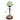 Art Deco 'Diane' copper lamp wide base w/Original glass Green stepped shade 1930s | Bazaa | Designer, Vintage and Antique Furniture
