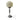 Art Deco "DIANE" Lamp, Chrome base w/ large cream stepped glass shade c1930s | Bazaa | Designer, Vintage and Antique Furniture