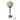 Art Deco "DIANE" Lamp, Chrome base w/ large cream stepped glass shade c1930s | Bazaa | Designer, Vintage and Antique Furniture