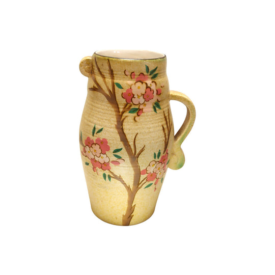 Art Deco hand painted vase