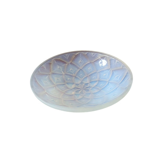 Art deco opalescent bowl