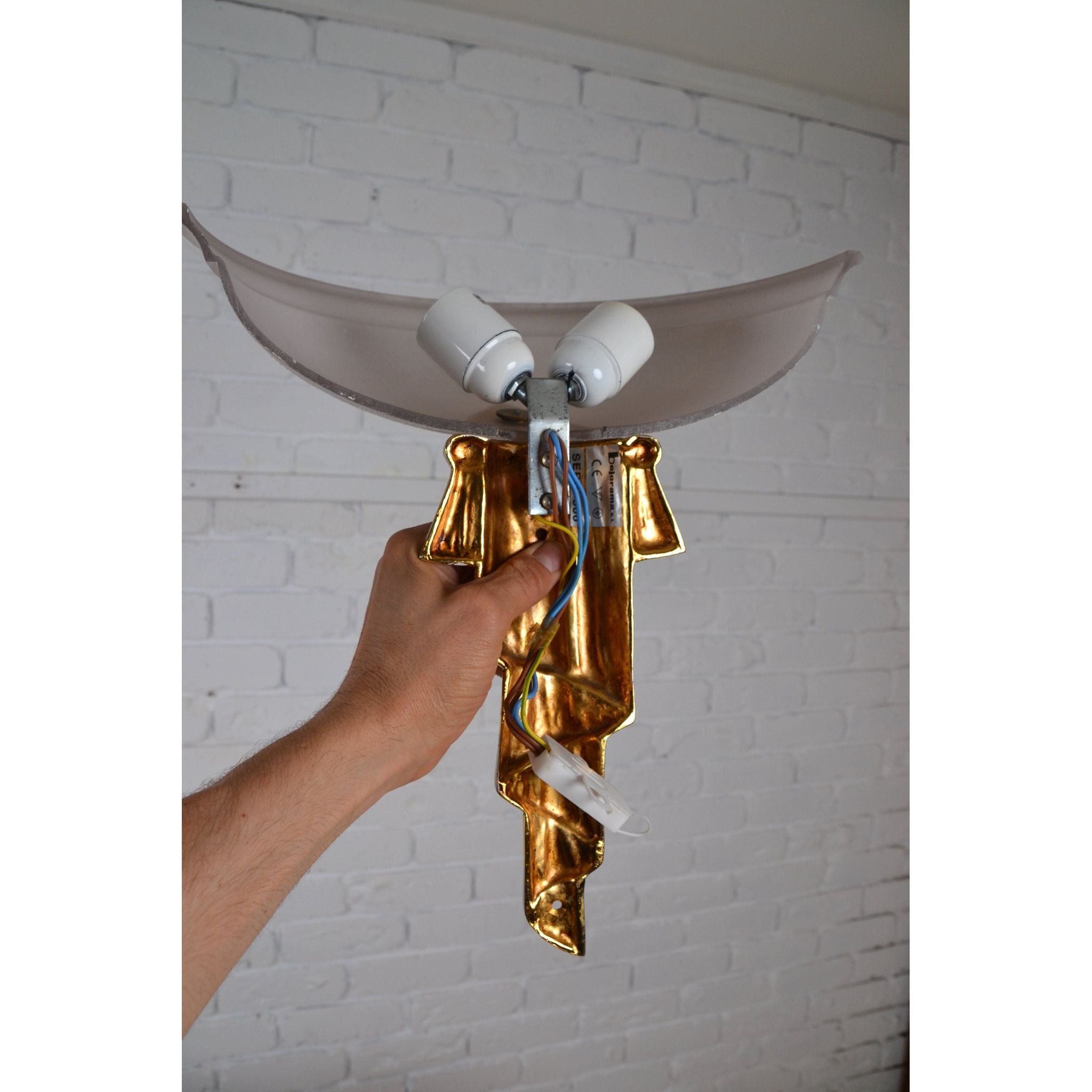 Art Deco Regency 1980s revival decorative wall light by Bejorama SL lighting Spain | Bazaa | Designer, Vintage and Antique Furniture