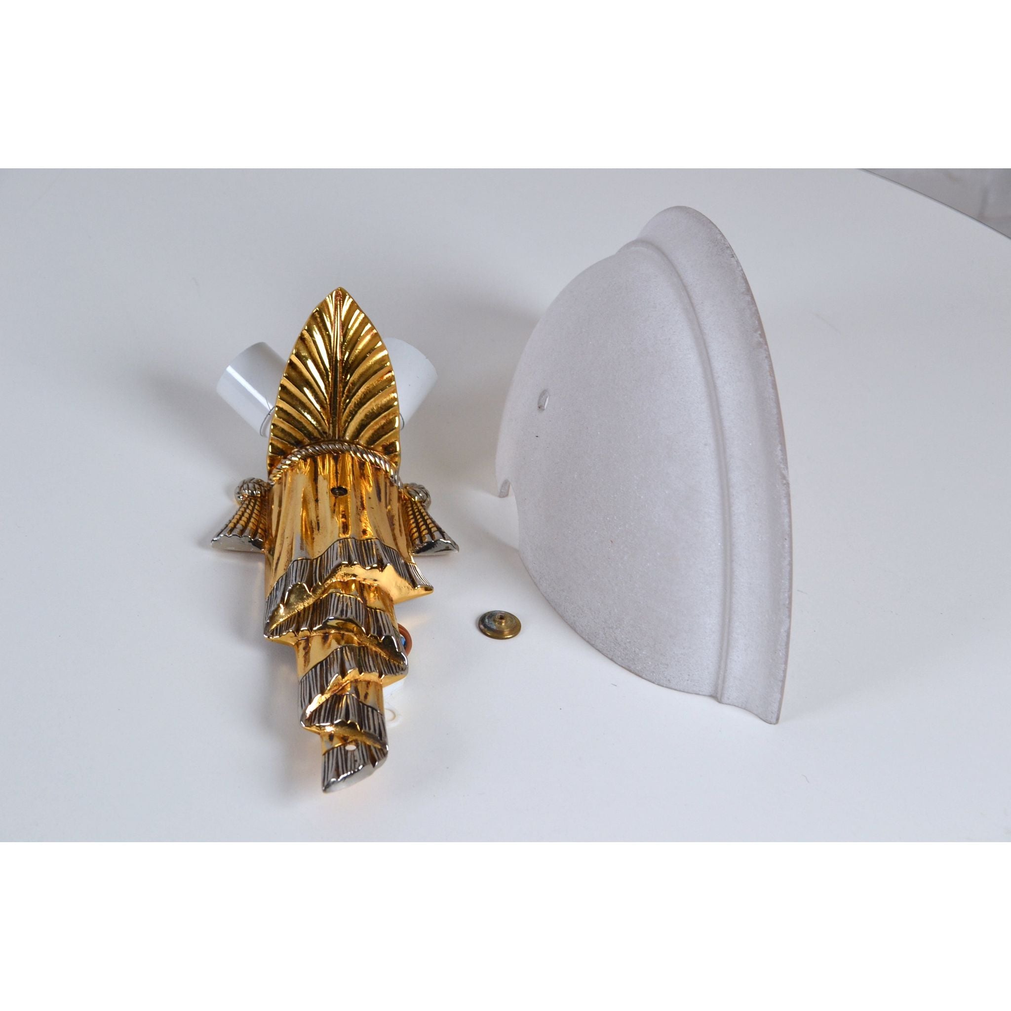 Art Deco Regency 1980s revival decorative wall light by Bejorama SL lighting Spain | Bazaa | Designer, Vintage and Antique Furniture