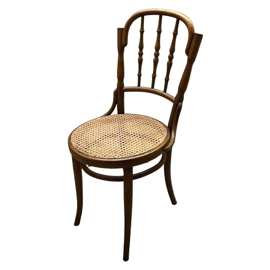 Art Nouveau Bentwood café chair by J&J Kohn c1904