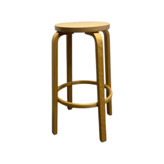 Artek Bar Stool 64 by Alvar Aalto – Natural Birch