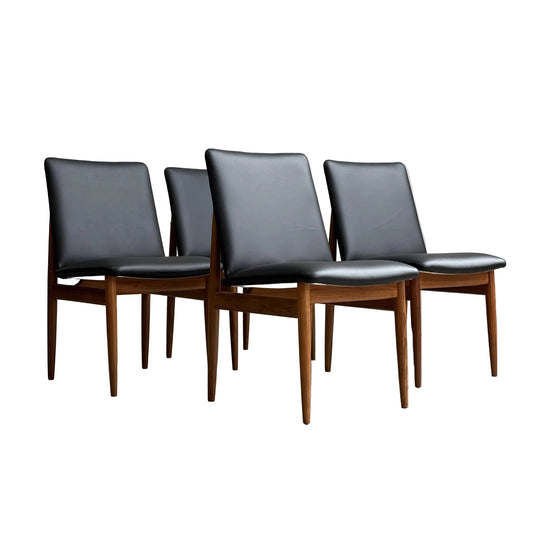 Pre-Order: Professional Restoration Parker 118 Slab Back Chair Set of 4 - 25 Percent Deposit Non-refundable
