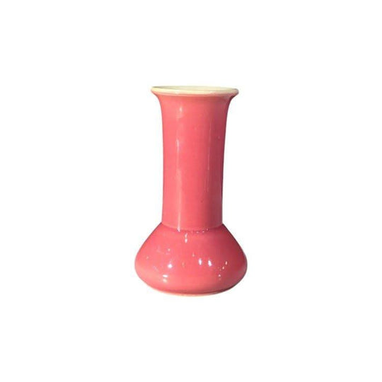 Ault vase with pink glaze, Dr Dresser inspired, c.1895