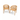 Aura Teak Leather Dining Chair Curved Accent Chair Coastal Modern | Bazaa | Designer, Vintage and Antique Furniture