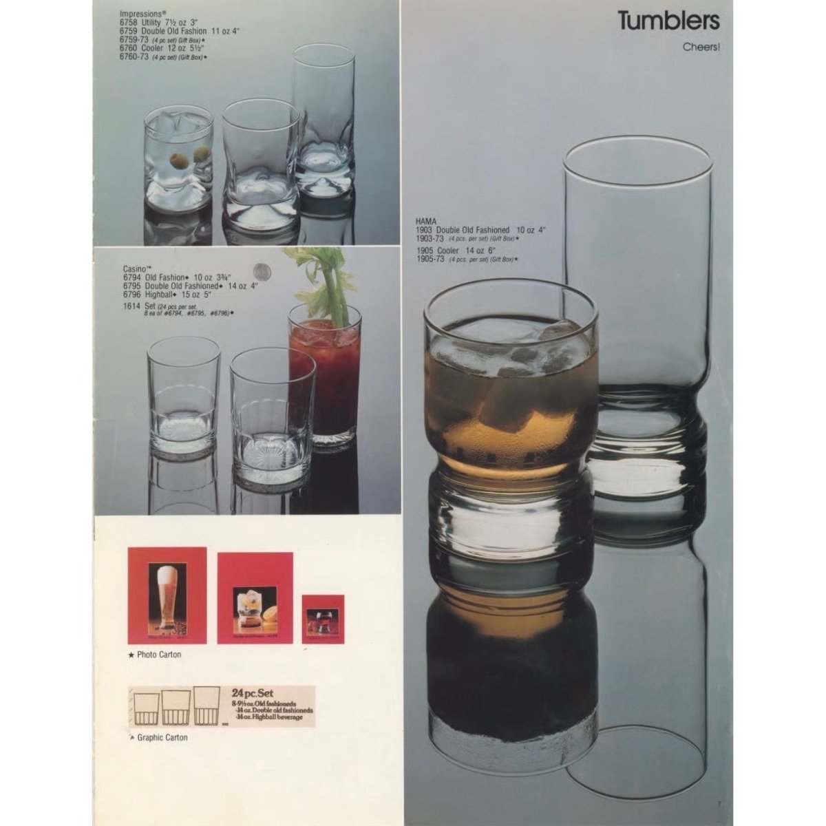 Australian Crown Corning ‘Haama’ Decanter & Tumbler Suite by Denise Larcombe, 1972–1979 (Australian Design Award icon) | Bazaa | Designer, Vintage and Antique Furniture