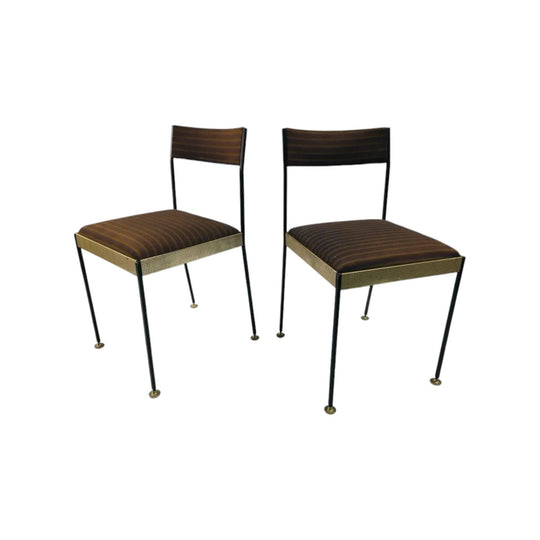 Australian Midcentury Pair Side Chairs by Wood Williams, Melbourne, 1960s