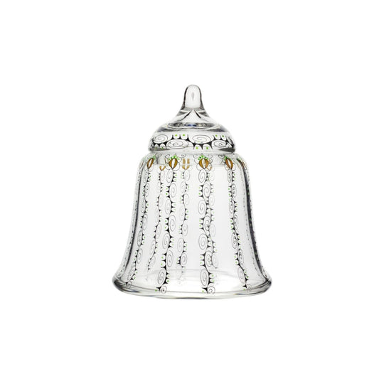 Austrian Enamelled Glass Candy Jar