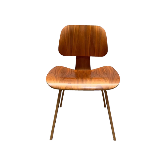 Authentic Eames DCW Molded Plywood Dining Chair - Walnut