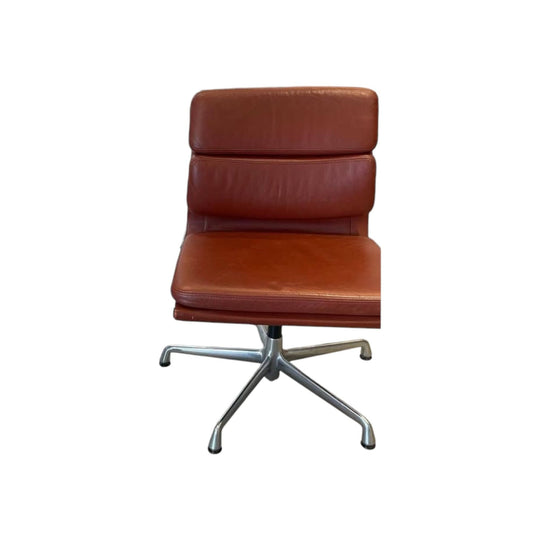 Authentic Eames Soft Pad Low Back Chairs