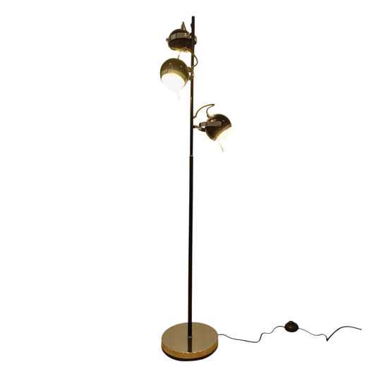 MCM Retro Triple Head Floor Lamp