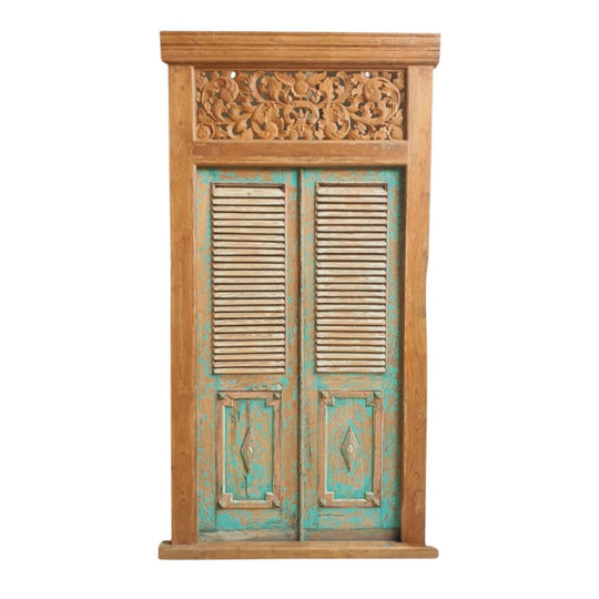 Balinese Recycled Teak Door - M6