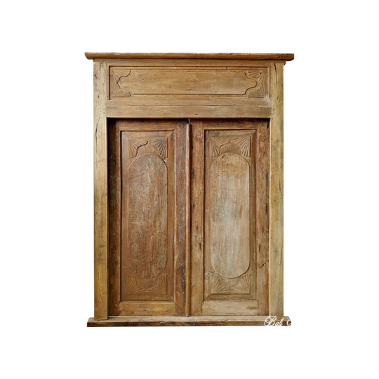 Balinese Vintage Recycled Teak Door - AF1