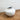 Banded White Terracotta Pot II | Bazaa | Designer, Vintage and Antique Furniture