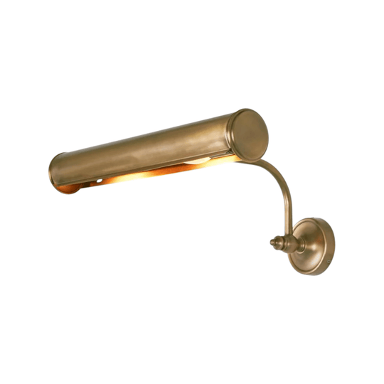 Barclay Wall Art Light in Antique Brass