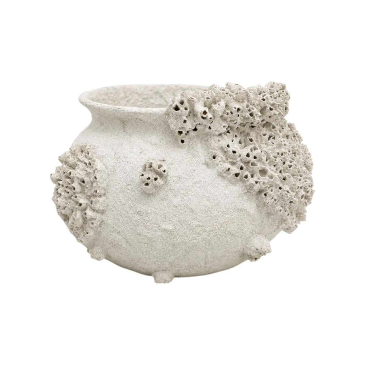 Barnacle Pot Coastal Sculptural Vessel Organic Coral Style Decor | Bazaa | Designer, Vintage and Antique Furniture