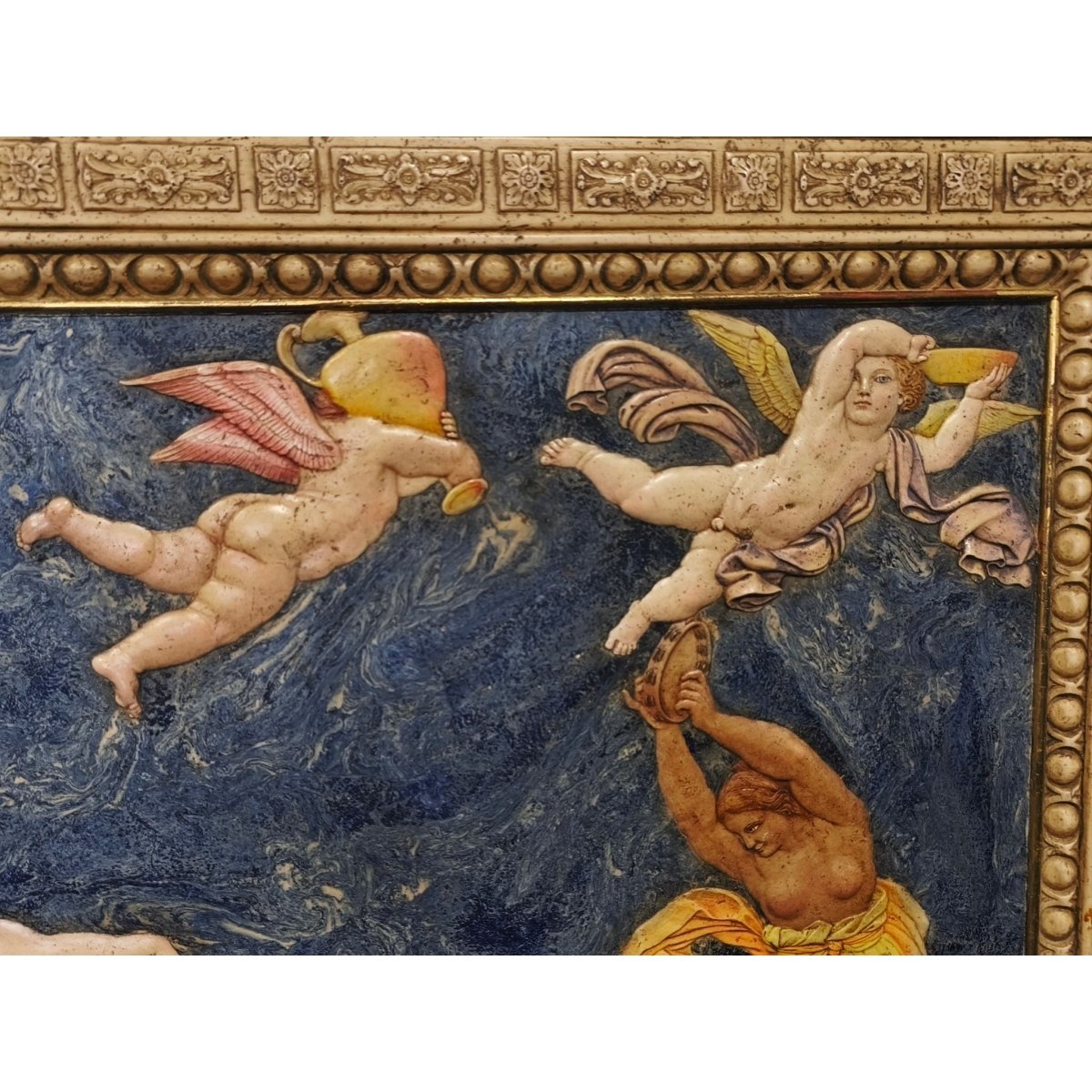 Baroque-Style "Triumph of Bacchus and Ariadne" Large 3D Wall Relief | ArteOreJudo Studio Reproduction | Bazaa | Designer, Vintage and Antique Furniture