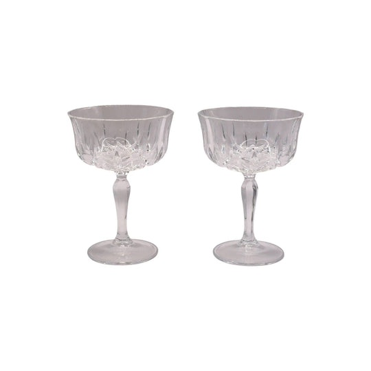 Barski Champagne Glasses Belle Coupes - Set of 2