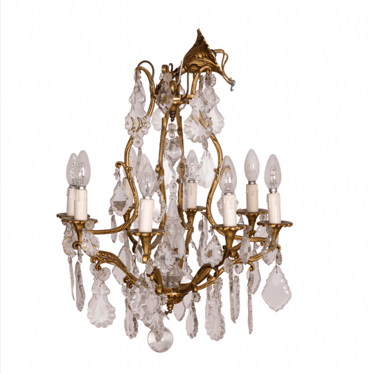 Beautiful Antique French 19th century chandelier from Provence