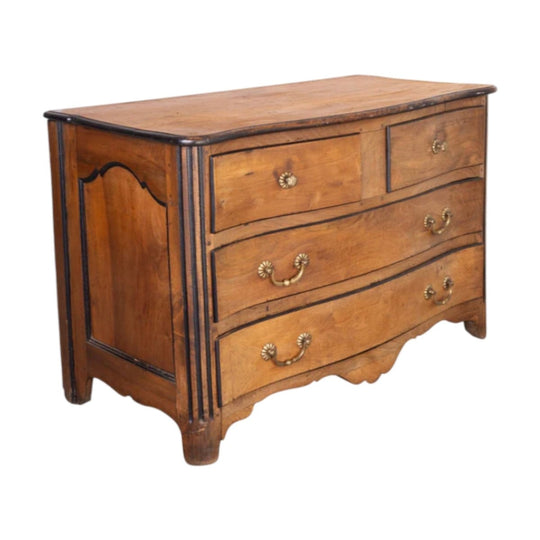 Beautiful Antique French Oak four drawer commode from Provence